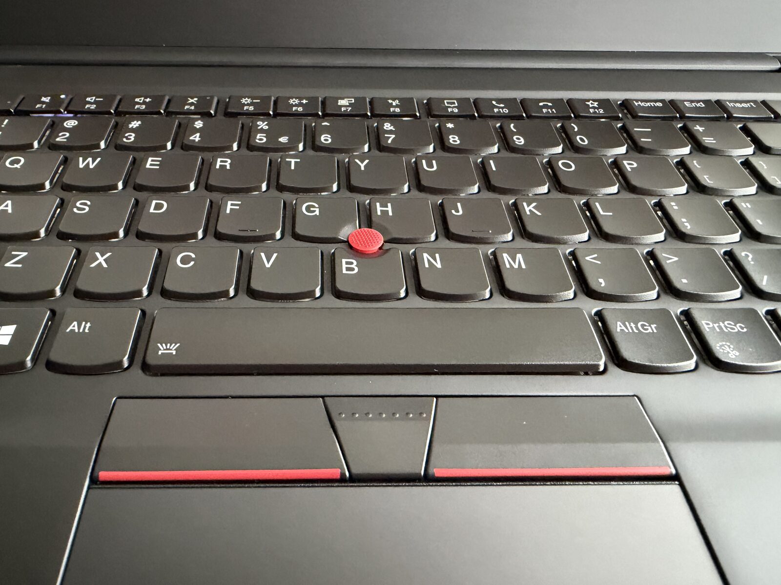 Keyboard close-up